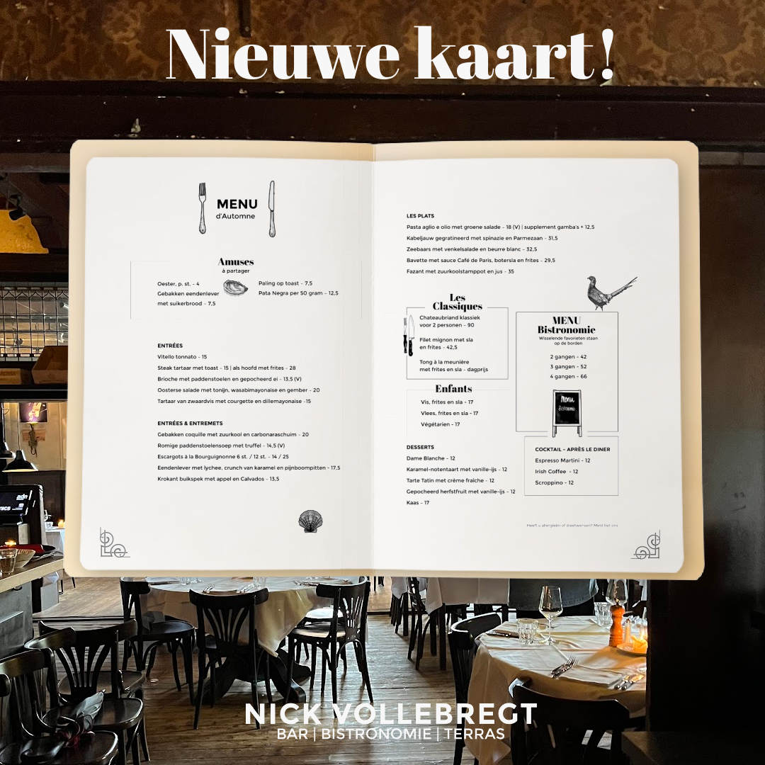 We zitten voor ivm werkzaamheden aan het zijterras